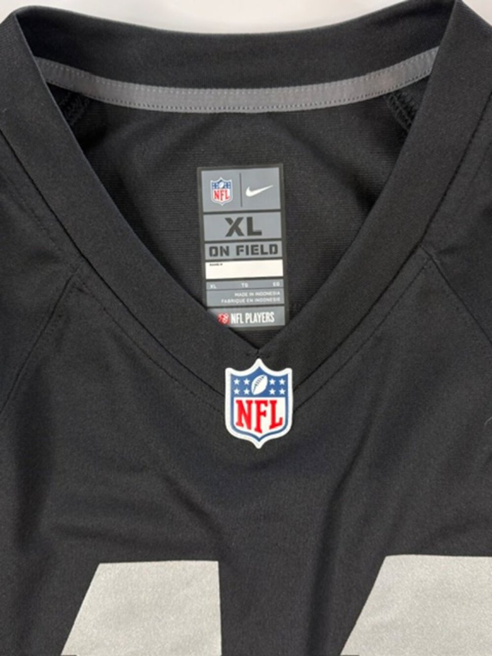 Nike LV Raiders Jersey Size XL NFL Players 44 Rinker - Picture 3 of 12